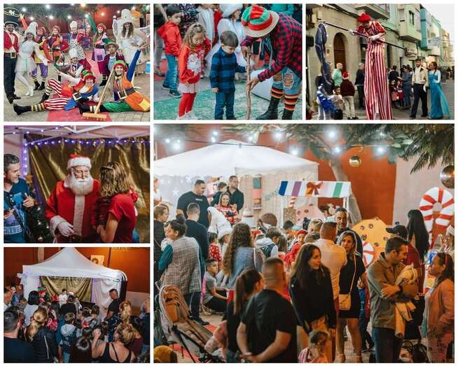 Imágenes de la Casa de la Navidad de estos días/TA.